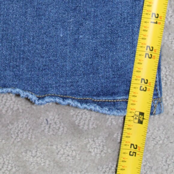 C est 1946 Denim Women's 12P High Rise Straight Leg Blue Jeans - Picture 5 of 5